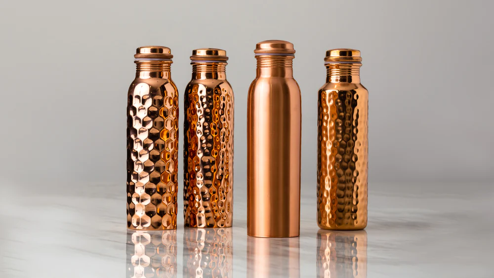 copper water bottle benefits